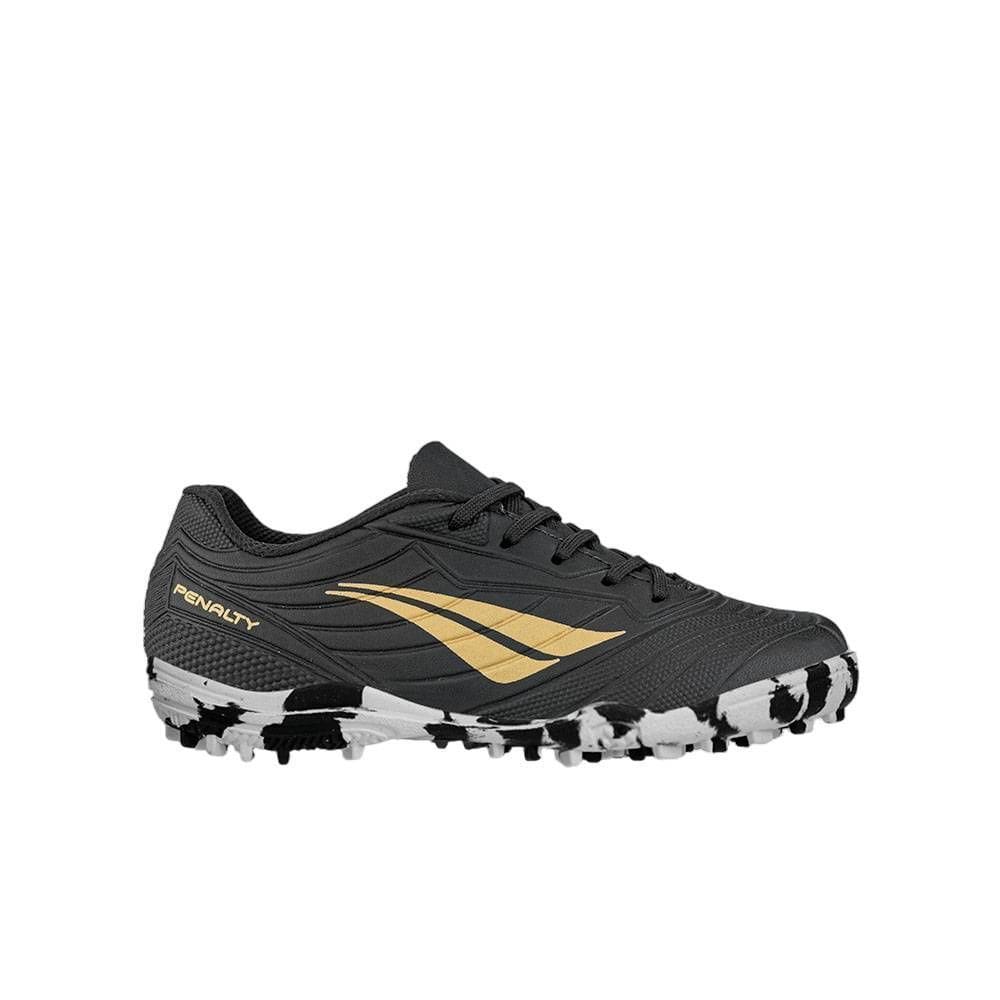 Chuteira Society Matis Kids Xxi 246241-9040 - Preto/Dourado 33