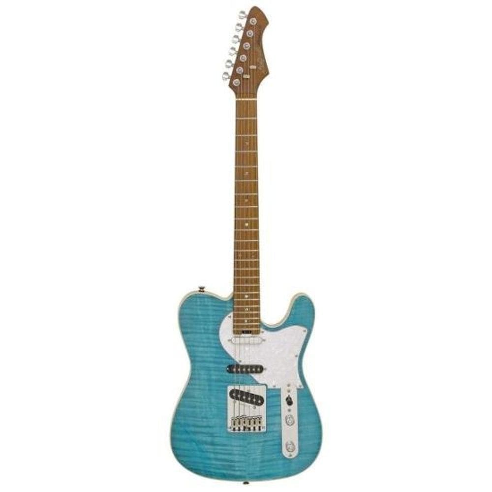 Guitarra Aria Pro II 615 MK2 Nashville Azul 1un
