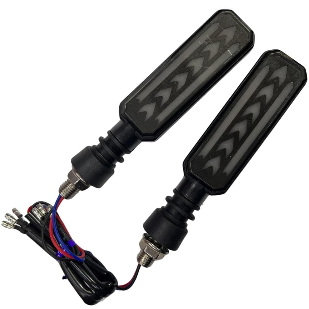 Pisca Seta Led Azul Esportivo Advantace Sequencial Universal