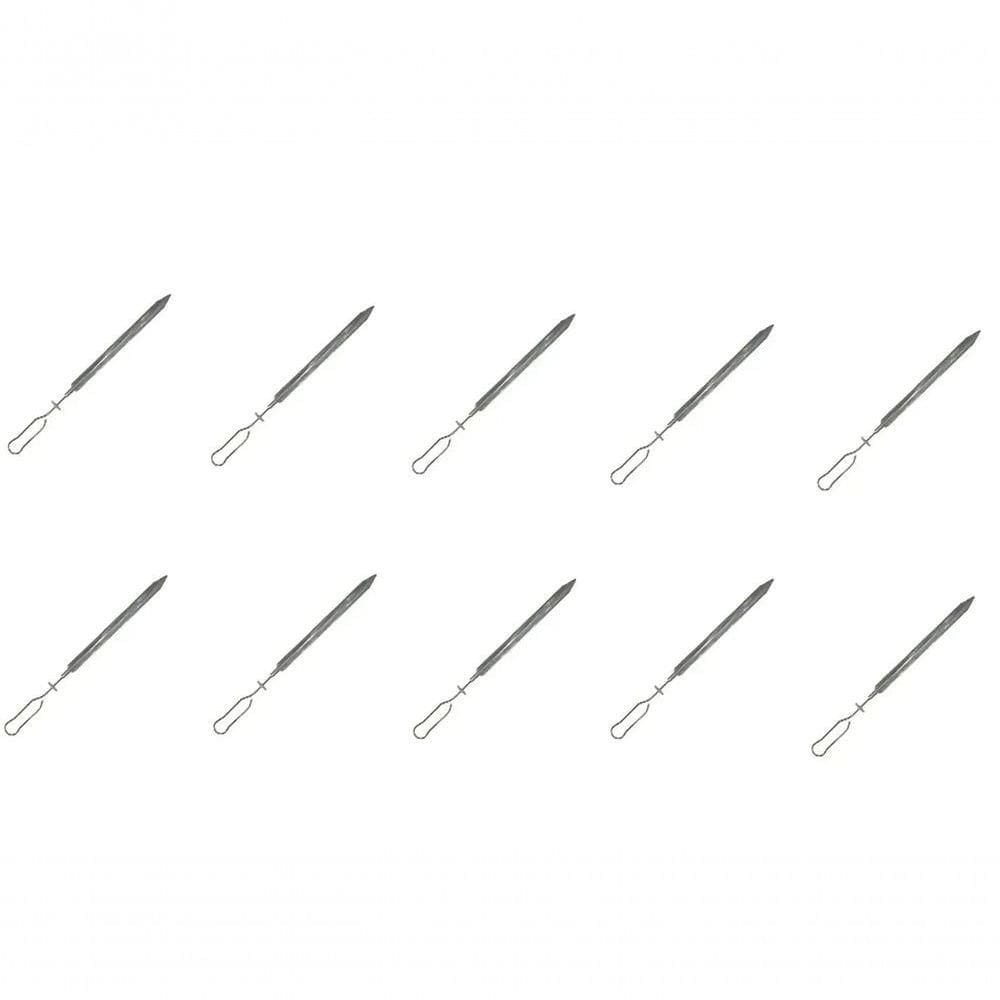 Kit 10 Espetos 25mm Para Boi Comercial Lobo Churrasqueiras - Linha Churrascaria Tamanho 60
