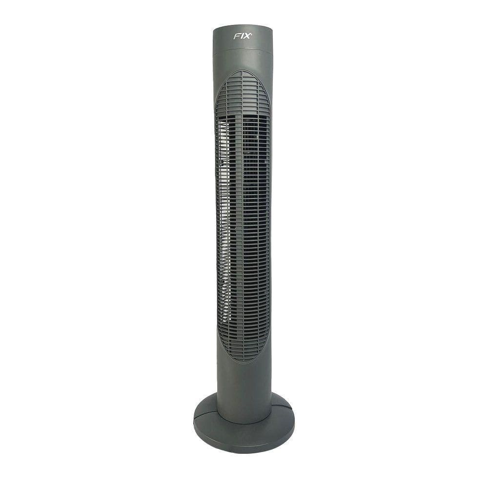Ventilador Preto Torre Potência 55w E 03 Velocidades Ajustáveis 220v Com Motor Silencioso Para Melhor Circulação De Ar