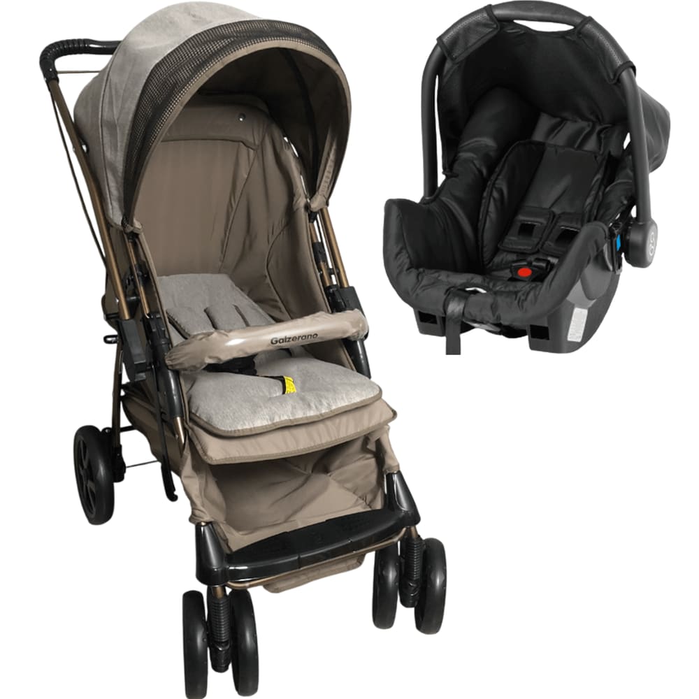 Carrinho Bebe Conforto Galzerano Maranello III Chocolate