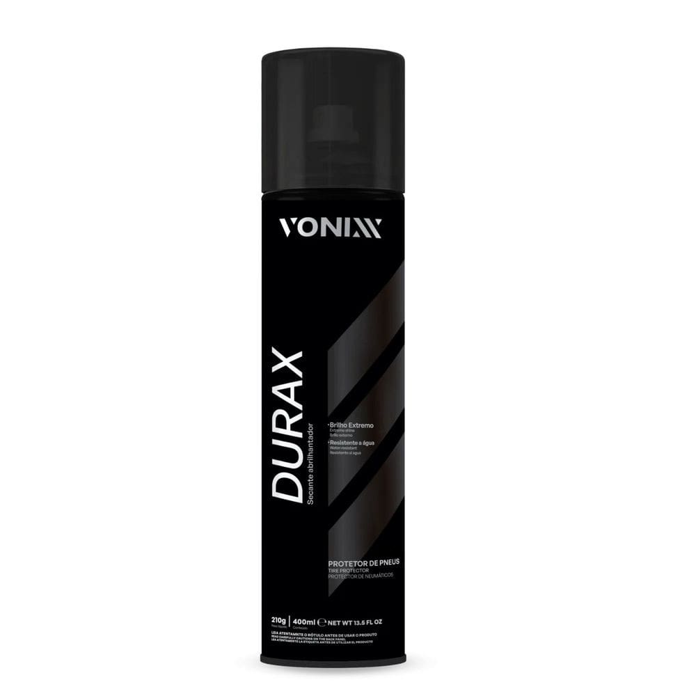 Durax Aerossol Protetor De Pneus Selante Abrilhantador 400ml Vonixx