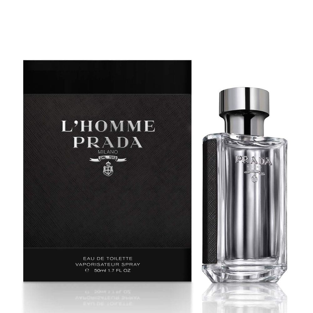 Perfume Prada l`Homme Eau De Toilette 50ml para homens