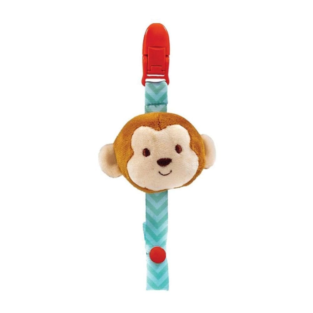 Prendedor De Chupeta Animal Fun Macaquinho Buba