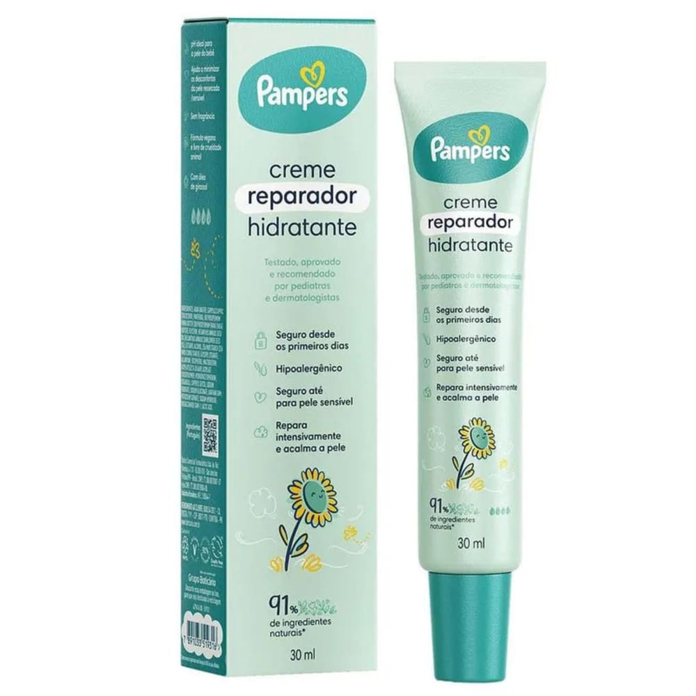 Creme Reparador Hidratante Instantâneo Pampers 30ml