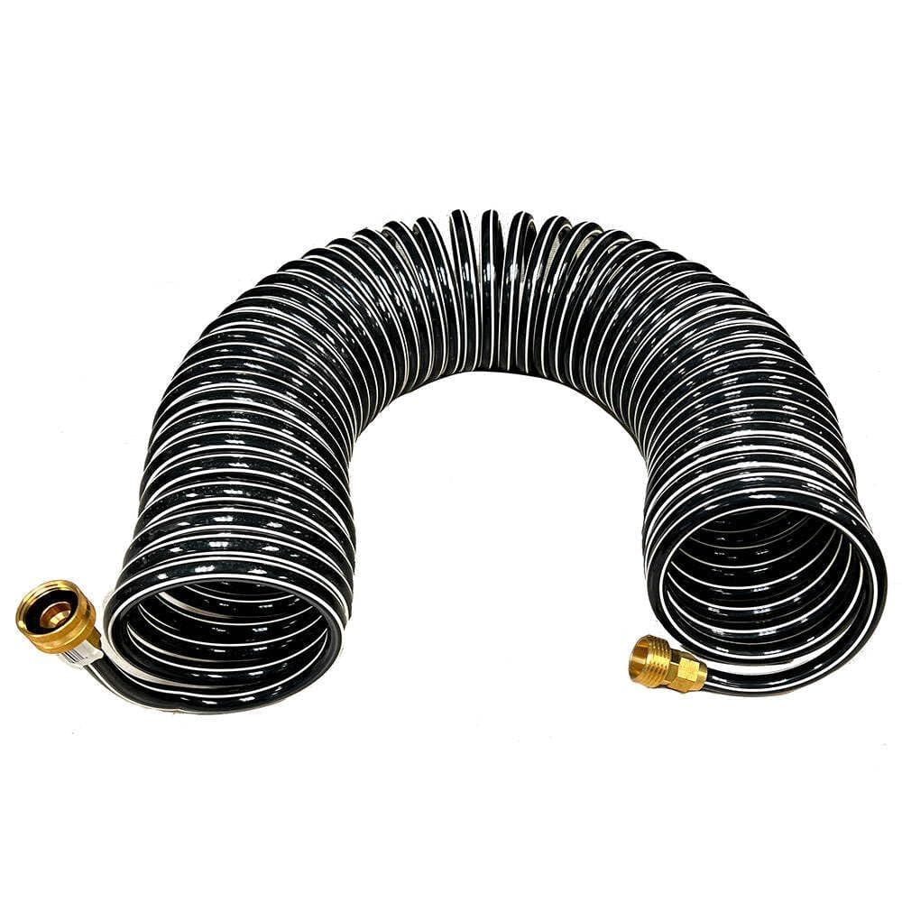 Mangueira de lavagem em espiral Trident Marine com acessórios de latão 4,5 m