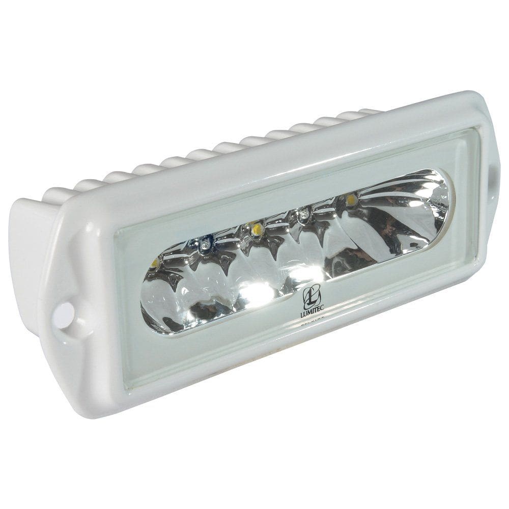 Holofote LED Lumitec Capri2 Flush Mount com escurecimento em 2 cores