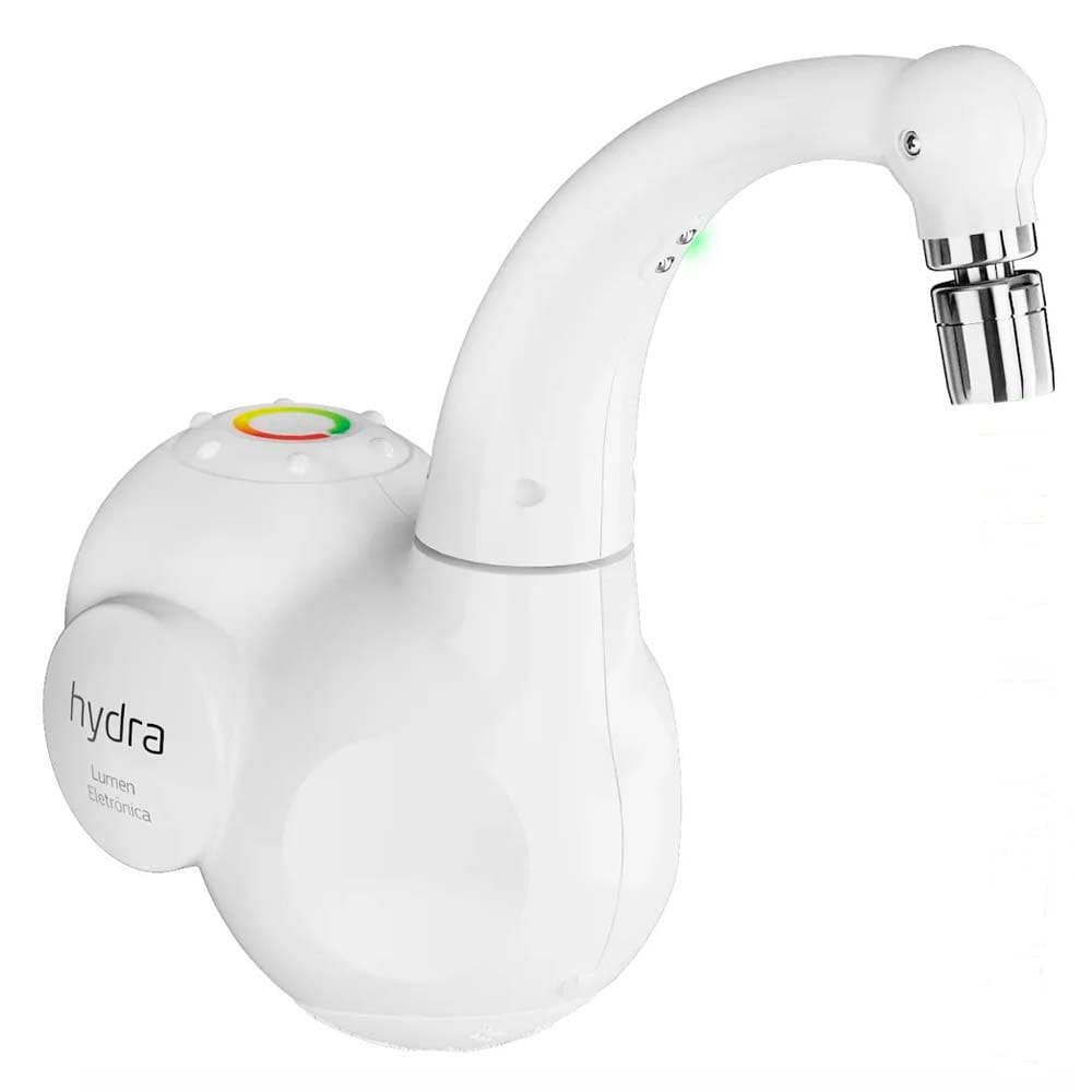 Torneira Eletrônica Lumen Hydra Para Cozinha Com Leds 127v