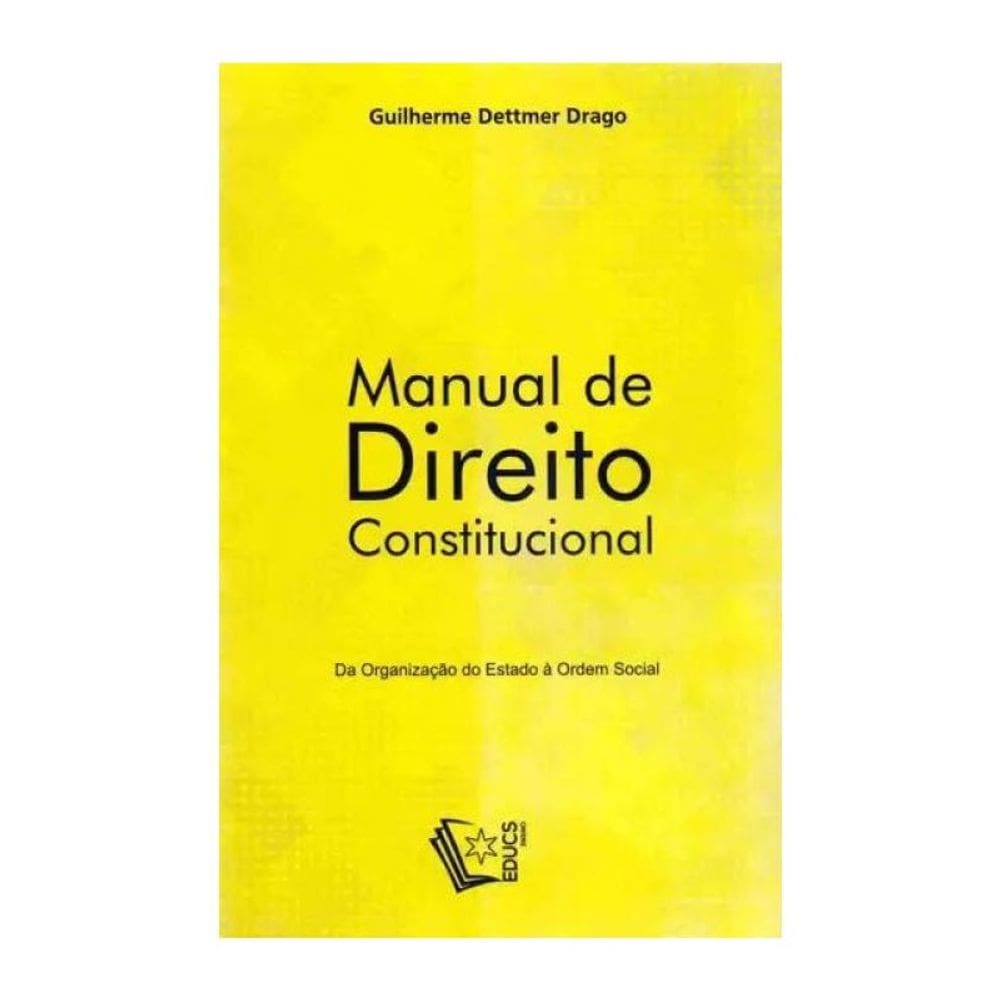 Manual De Direito Constitucional - 2020