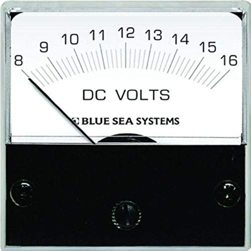 Medidor eletromecânico Blue Sea Systems 8028 Voltímetro Micr