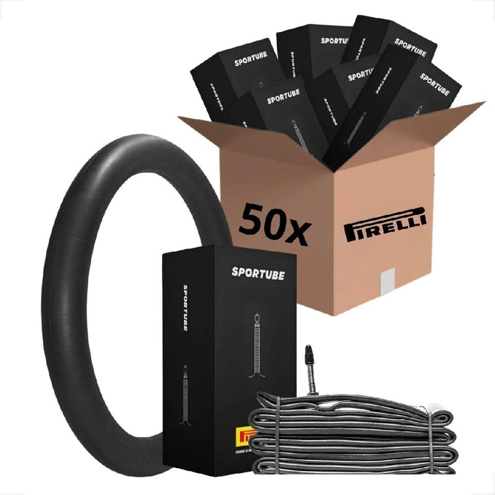 kit 50 Unidades Camara de ar pirelli aro 700 x 23 / 30 bicicleta Speed Road Estrada Bike