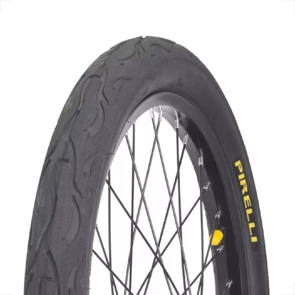 Pneu Pirelli Tornado Beta Aro 24 X 2.125 Tipo Flame Balão Slick Bicicleta Intanfil Eletrica