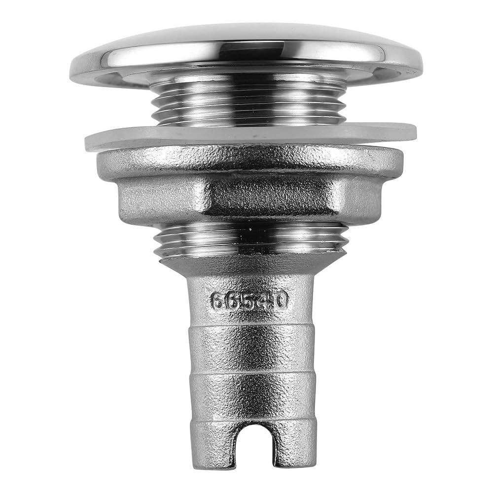 Aço inoxidável Through-Hull Attwood Marine de 3/4 polegadas