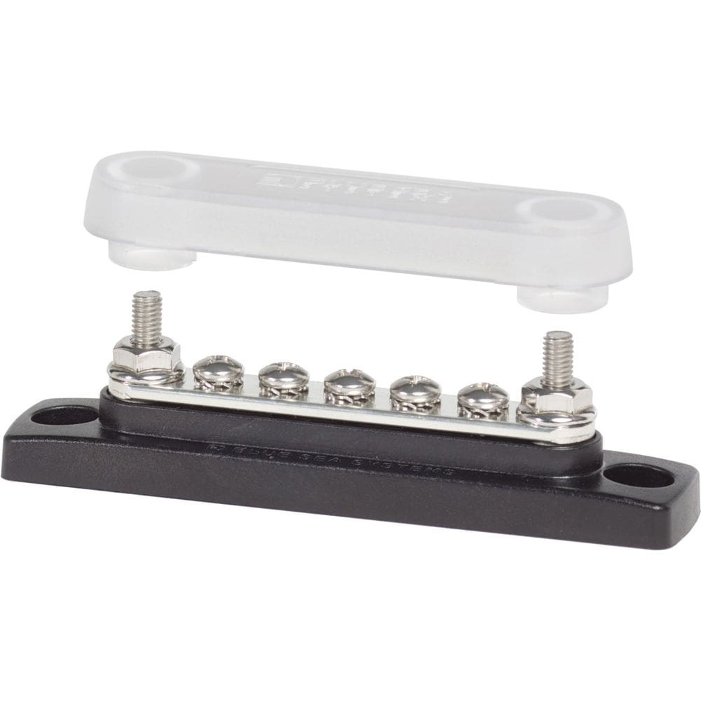 Mini BusBar Blue Sea Systems 2314 100A com 5 parafusos e tampa
