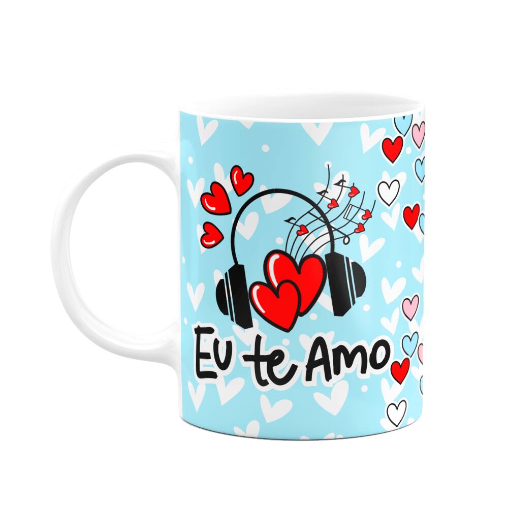 Caneca Namorados - Eu te amo! Amor da minha vida!