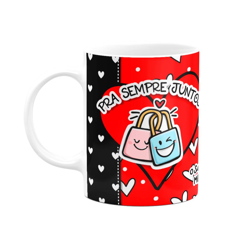 Caneca Namorados - Pra sempre juntos! Vamos falar de amor?