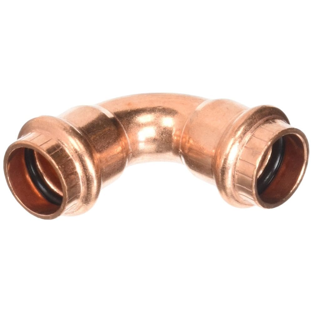 Cotovelo Viega 77317 de cobre de 90 graus e 1/2 polegada