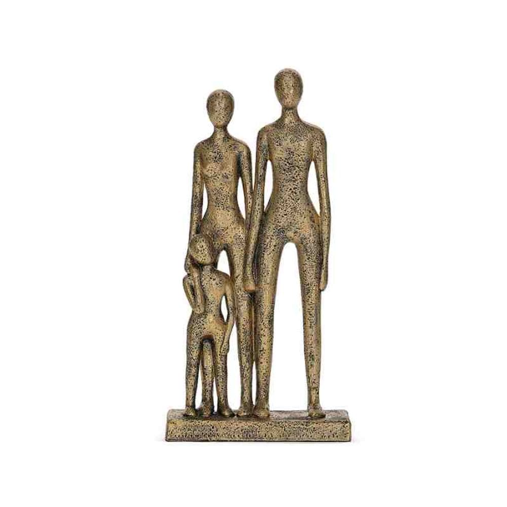 Escultura Família em Poliresina 20505 Mart