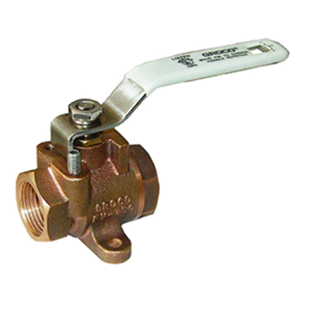 Válvula de combustível GROCO Bronze 3/4 NPT