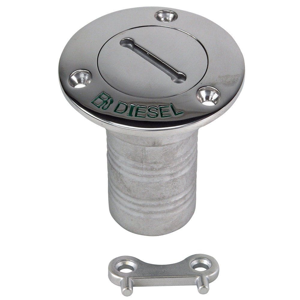 Preenchimento de mangueira a diesel Whitecap 6124C com mangueira de chave 1-1/2