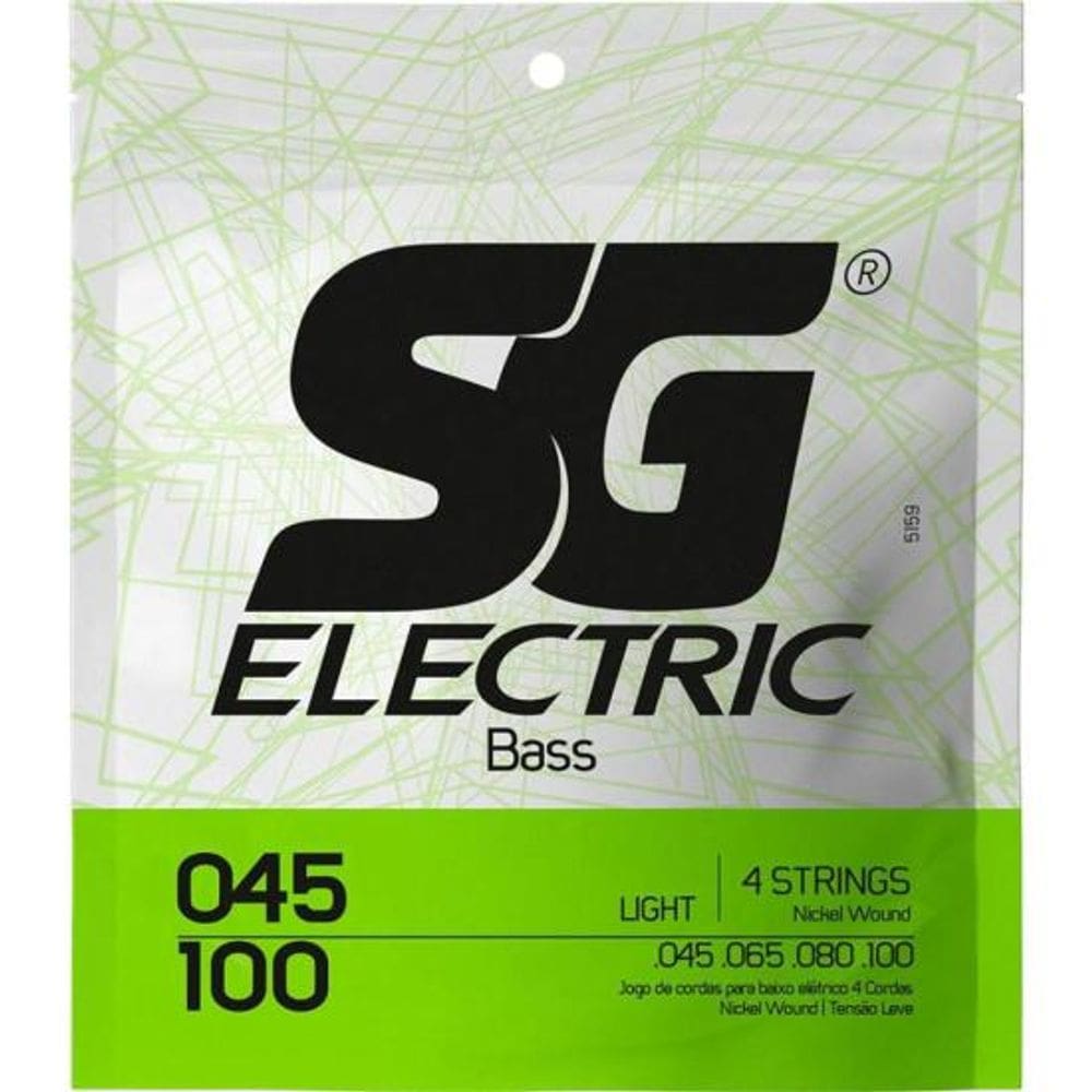 Encordoamento Contrabaixo 4C .045 Light Niquel SG