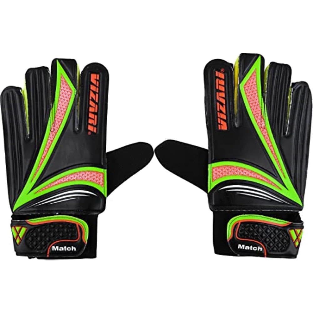 Luvas de goleiro de futebol Vizari Junior Tri-Color para crianças e jovens