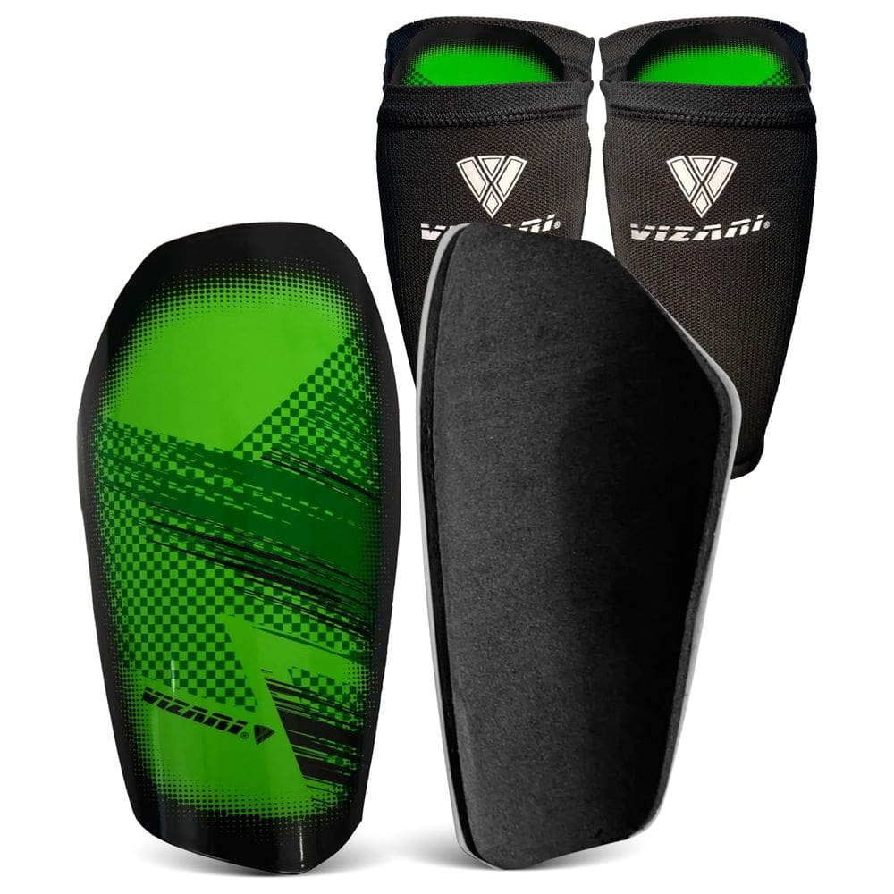 Caneleira de futebol Vizari Aptos Slip-in com manga de compressão