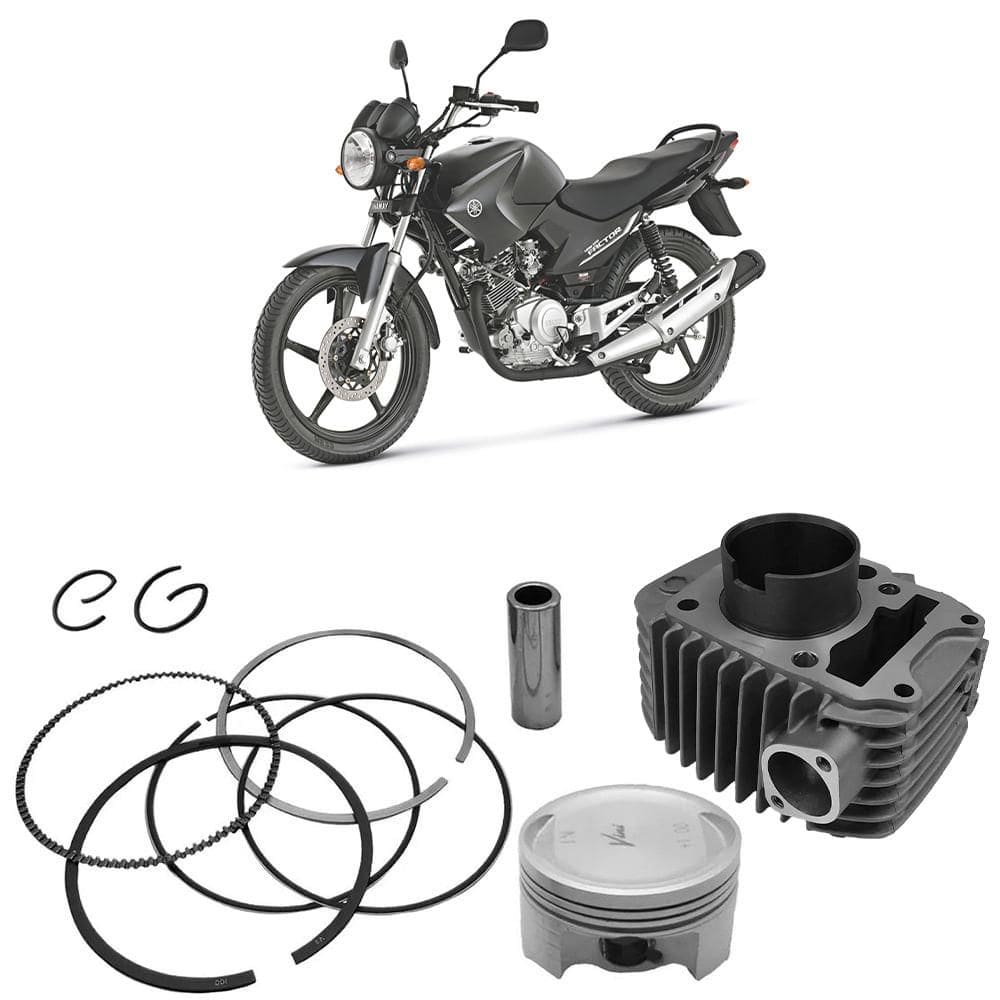 Kit Motor Cilindro YBR 125 XTZ 125 TTR 125 Vini Controlflex