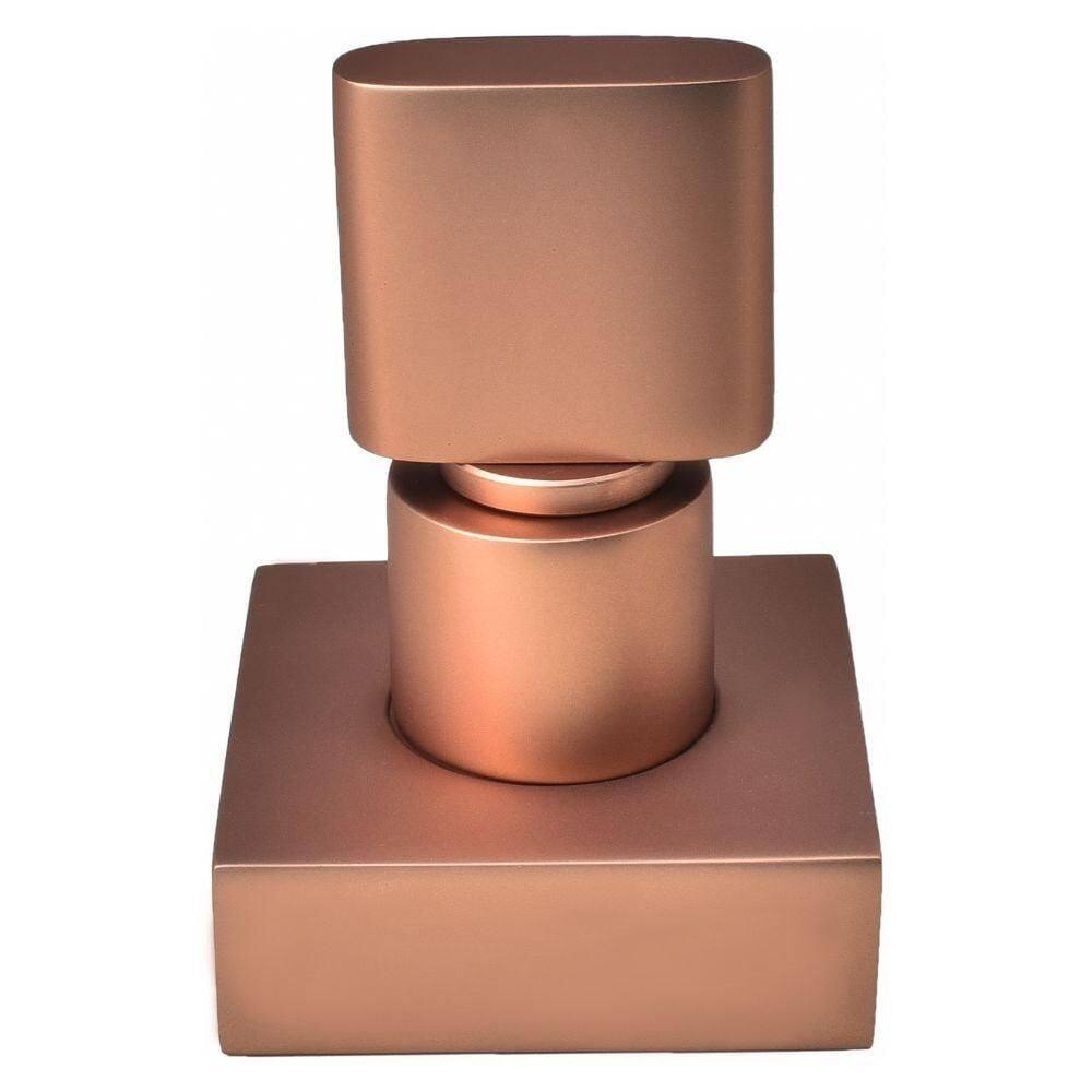 Acabamento Registro Base Docol 1/2" e 3/4" e 1" (Pequeno) Rose Fosco Color Dom Perflex