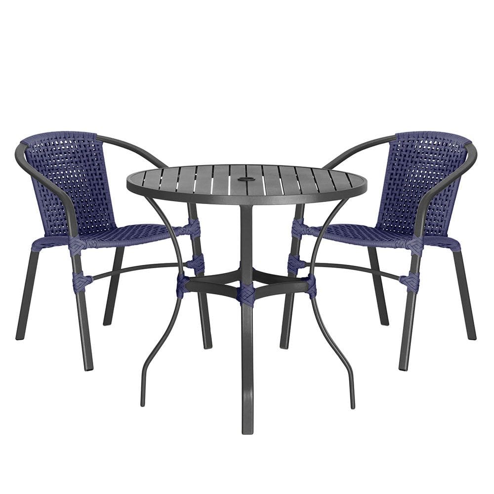 02 Cadeiras Floripa e Mesa Roma Trama