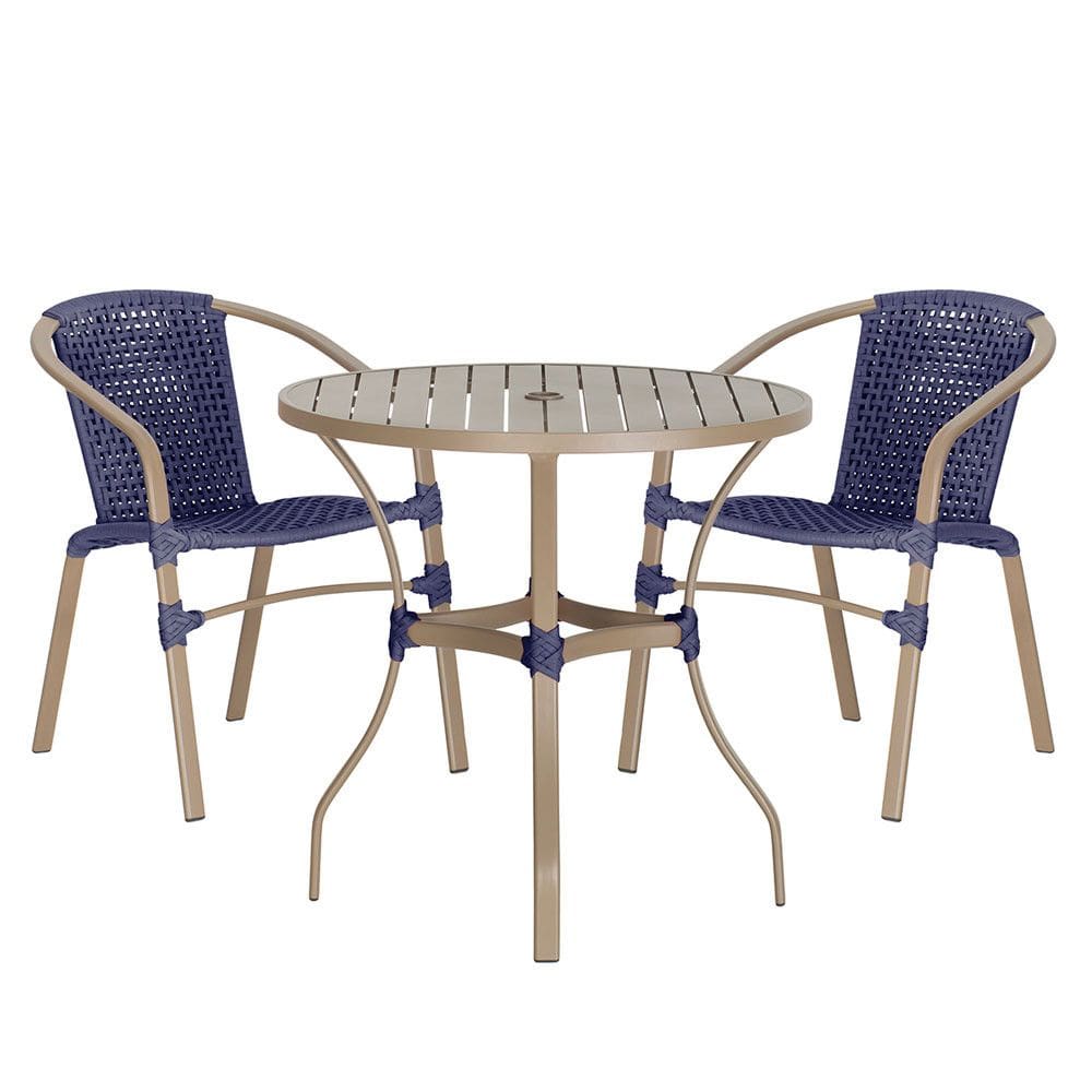 02 Cadeiras Floripa e Mesa Roma Trama 