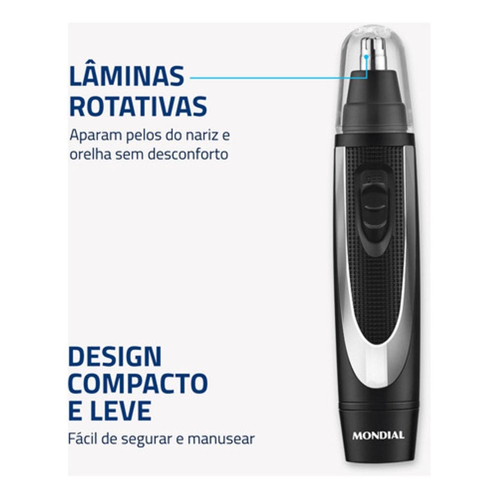 Aparador de Pelos Mondial Classic TR-01 Bivolt 0,8W