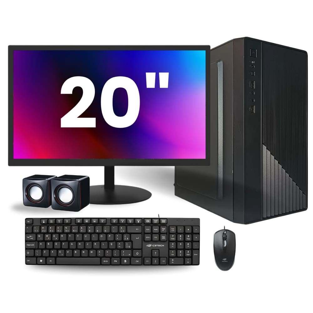 Pc Completo Intel I7 Sexta Geracao Ssd 480 Gb 16 Gb Ddr4 Mon 20 W 10