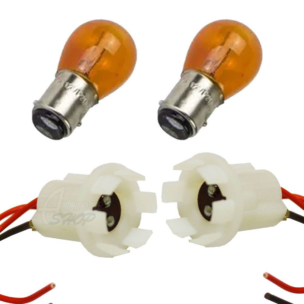 Chicote Plug Margarida Dois Polos + Lampada Pisca Conjugado