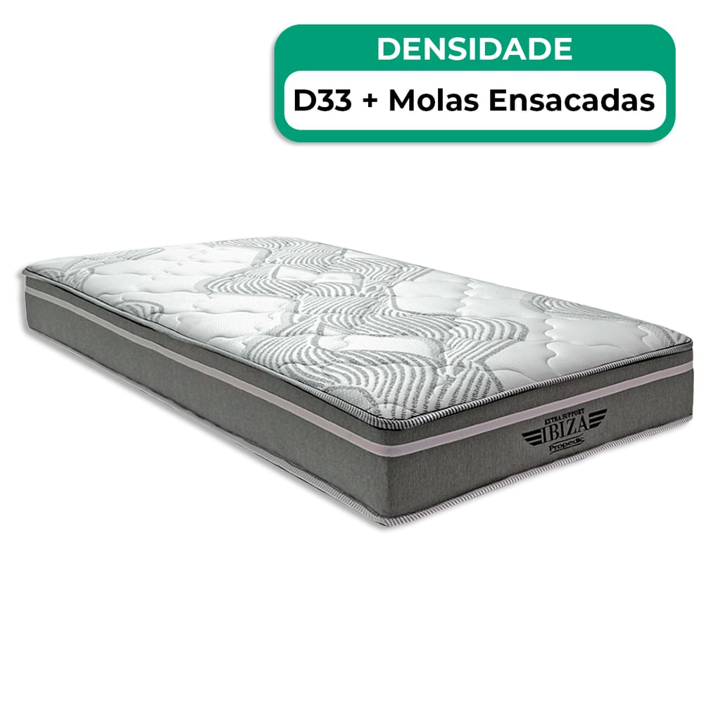 Colchão Ibiza Molas Ensacadas Solteiro V-Store 88x188x22
