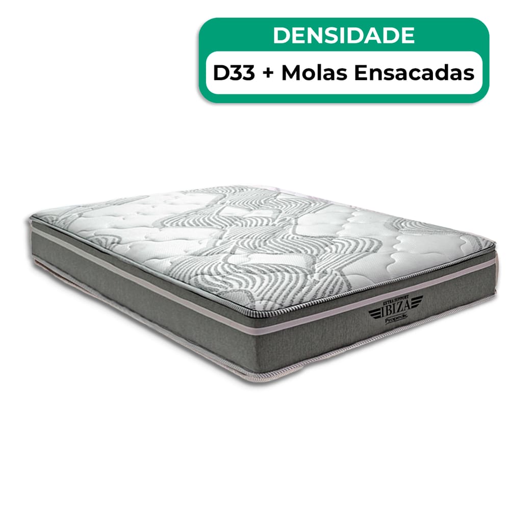 Colchão Ibiza Molas Ensacadas Casal V-Store 138x188x22