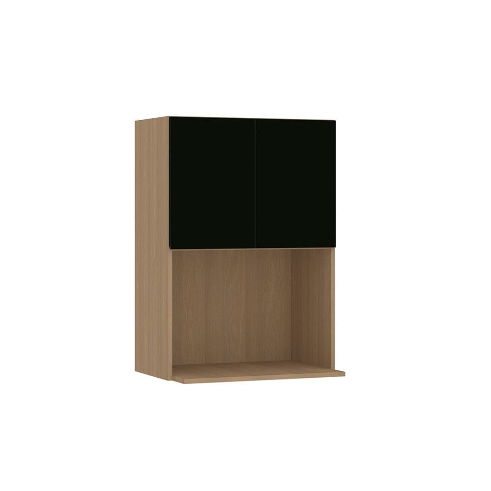 Armário Aéreo para Micro-ondas 60cm 2 Portas Slim Luciane Móveis