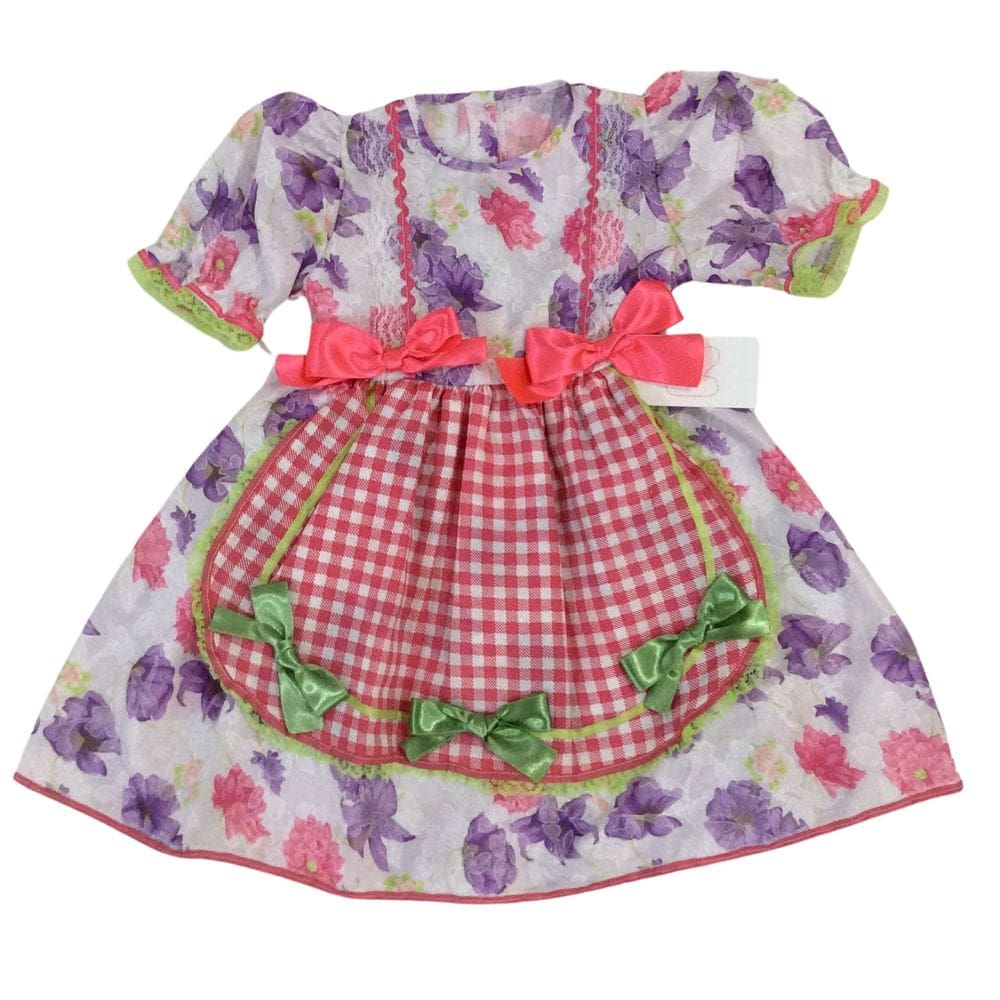 Vestido infantil Festa Junina Kou kla