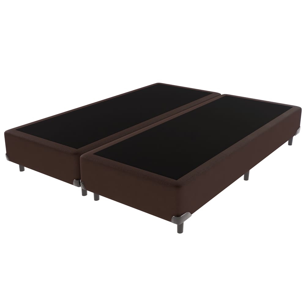 Cama Box King Marrom V-Store 193x203x44