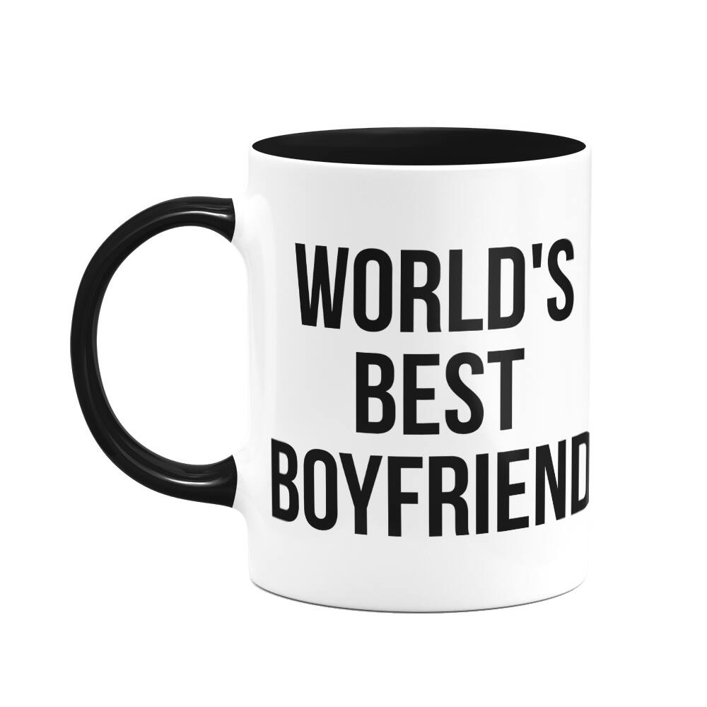 Caneca World`s Best Boyfriend - The Office - D-black