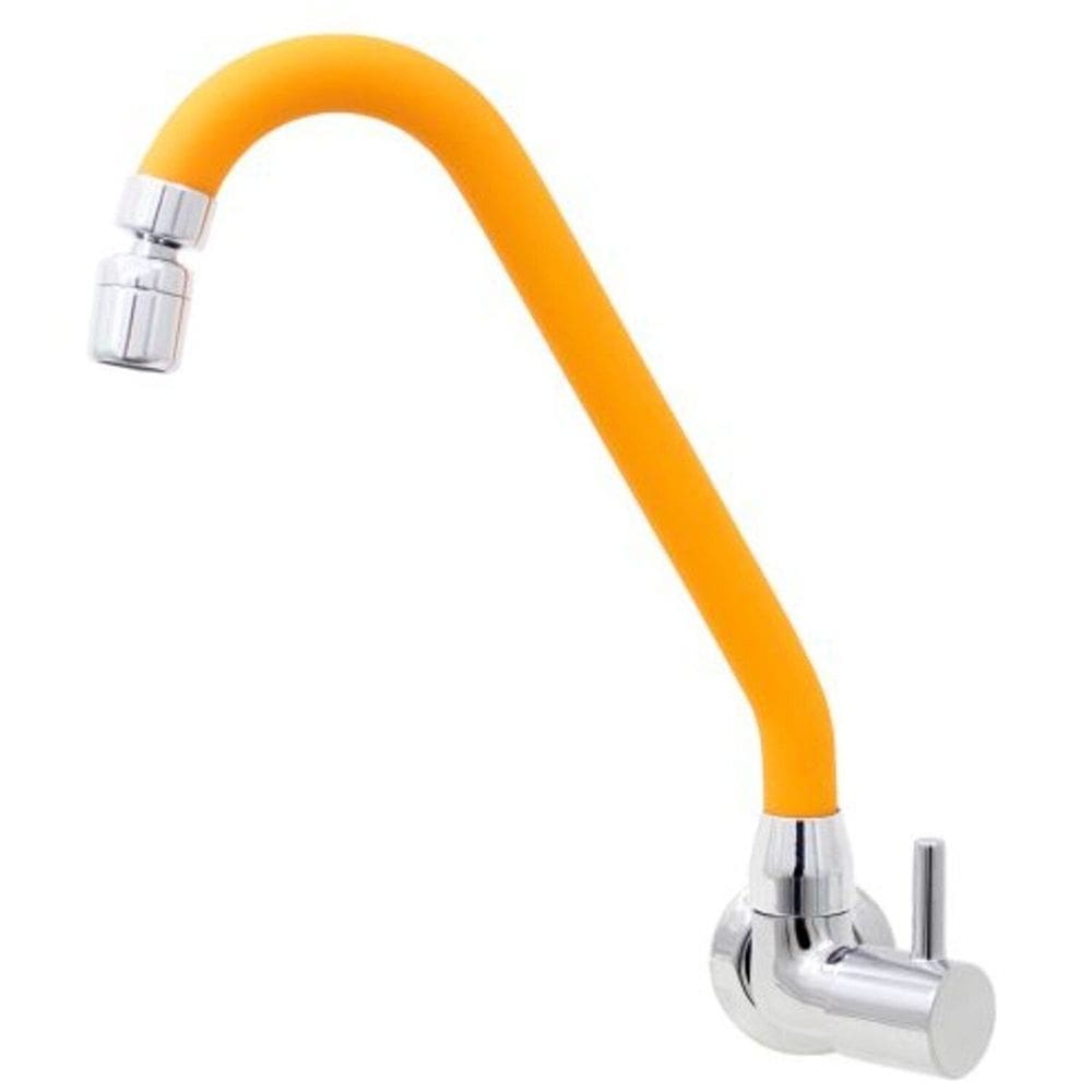 Torneira para Cozinha Articulada Gourmet Roddex Laranja