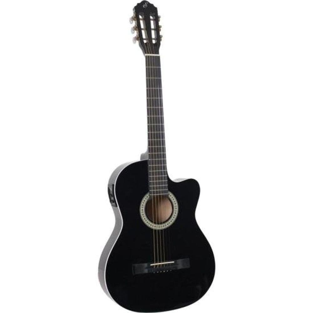 Violão Giannini SF14 CEQ Eletroacústico Preto