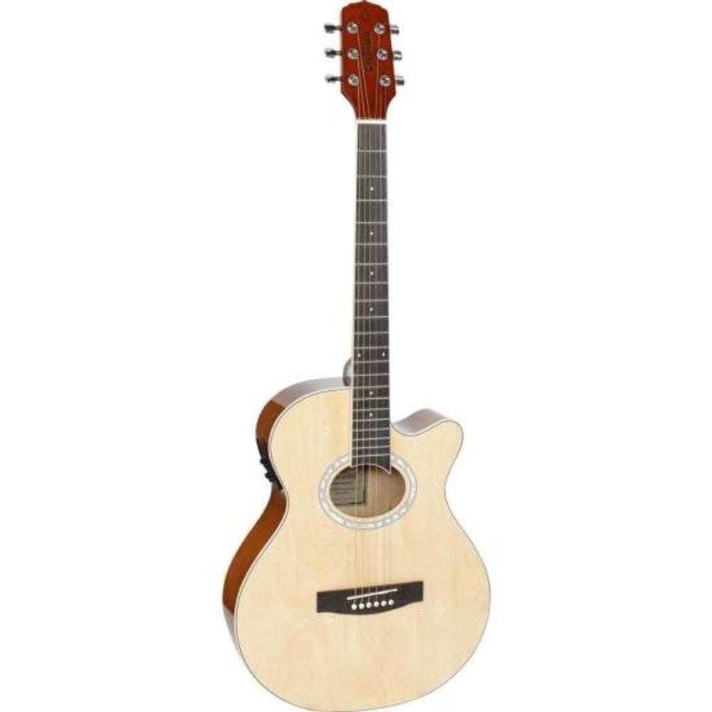 Violão Giannini GSF1D Mini Jumbo Aço Natural Glossy