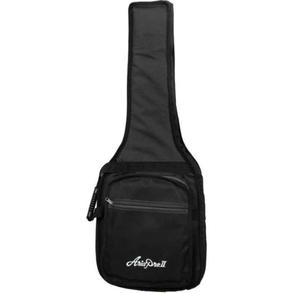 Capa Para Guitarra Preta Aria Pro II Nylon 600
