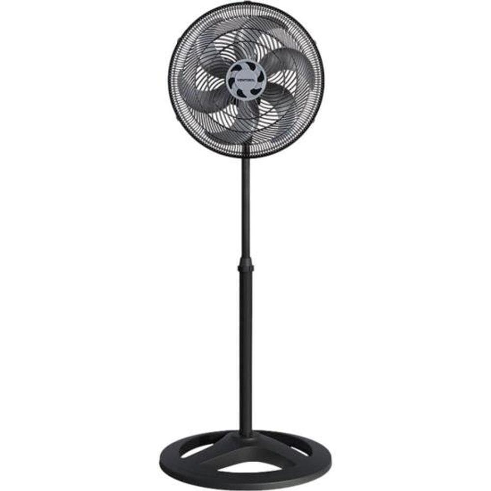 Ventilador Ventisol Coluna 40cm Turbo6 6 Pás Preto