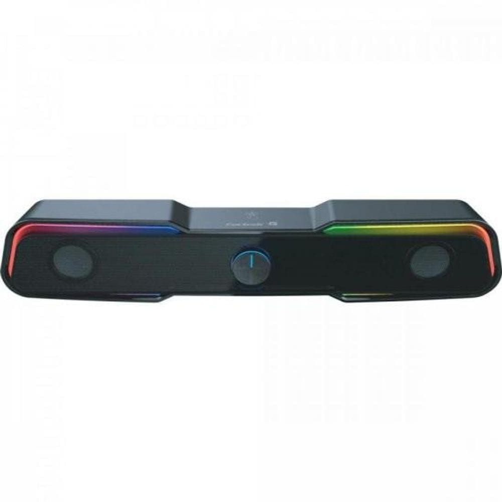 Soundbar Gamer Fortrek Black Hawk Para PC USB