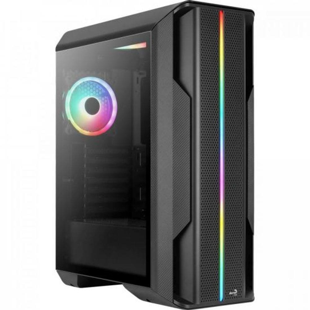 Gabinete ATX Aerocool Splinter Duo ARGB 3 Ventiladores
