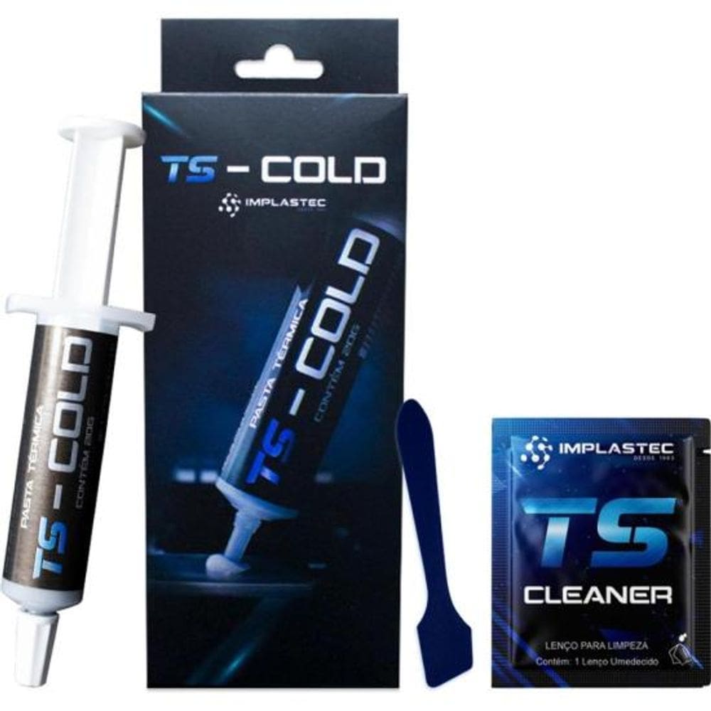 Pasta Térmica TS Cold 20g para PCs e Consoles