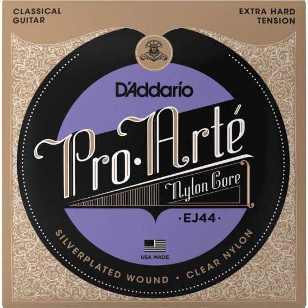 Encordoamento D Addario EJ44 Para Violão Nylon 029 045